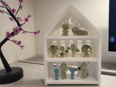 Modular Mini Figure Display Shelf - Smiski & more