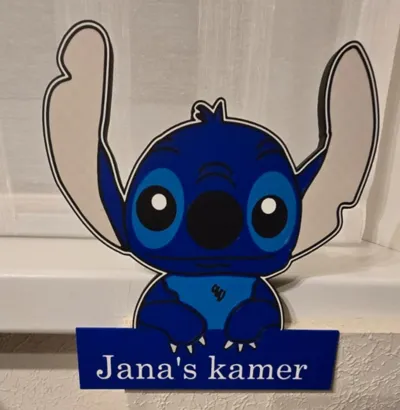 Stitch Door Sign