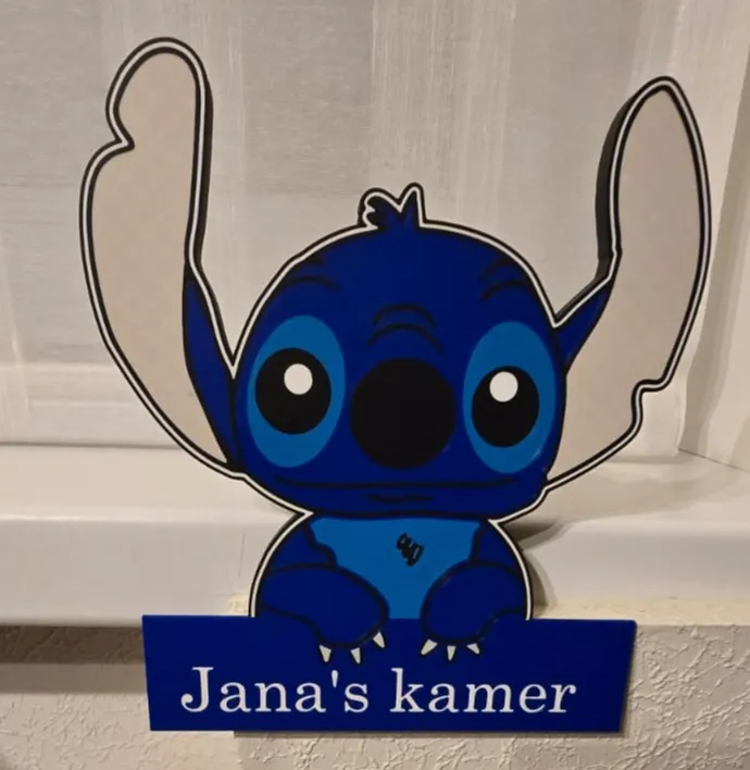 Stitch Door Sign