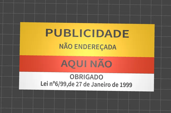 Publicidade - AQUI NÃO 