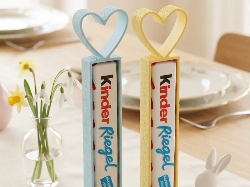 Kinder Riegel Heart Gift Box Perfect For Easter
