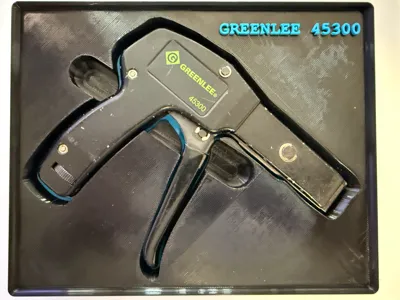 Greenlee 45300 Tie Wrap Installer Gridfinity