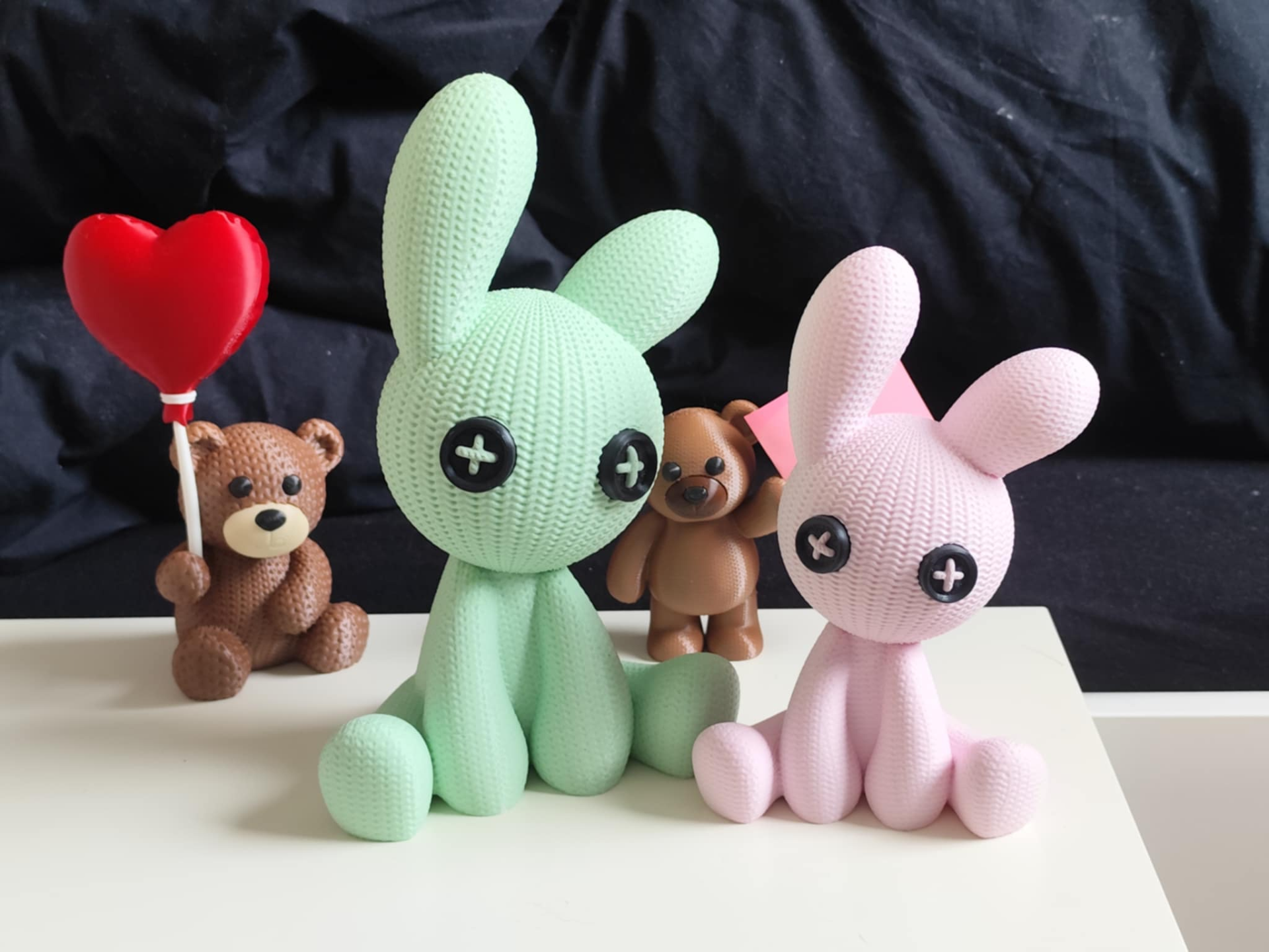 Knitted bunny