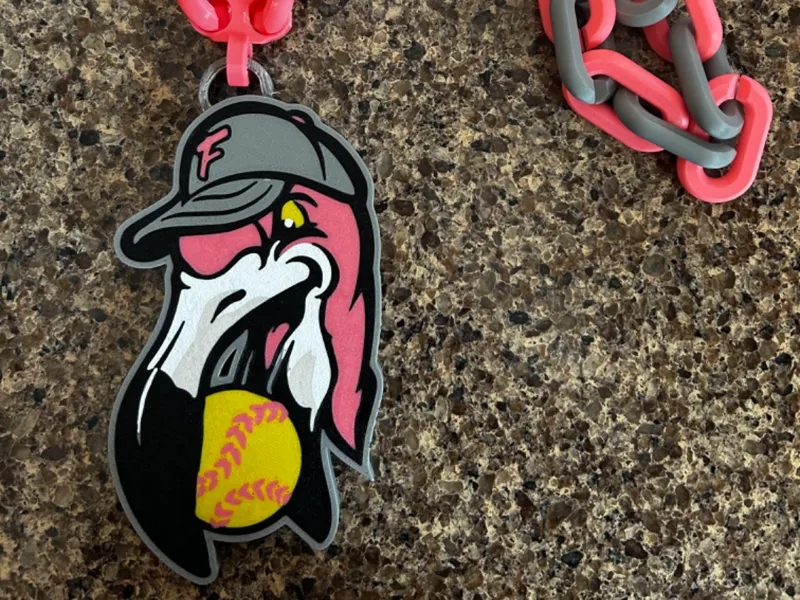 Florence Flamingo Chain and Pendant