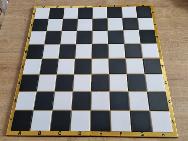 Modular Chess Board with Coordinates