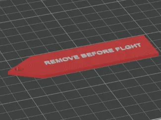 REMOVE BEFORE FLIGHT tag 2.0