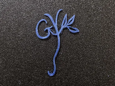 Elegant Botanical Initial Logo GYA