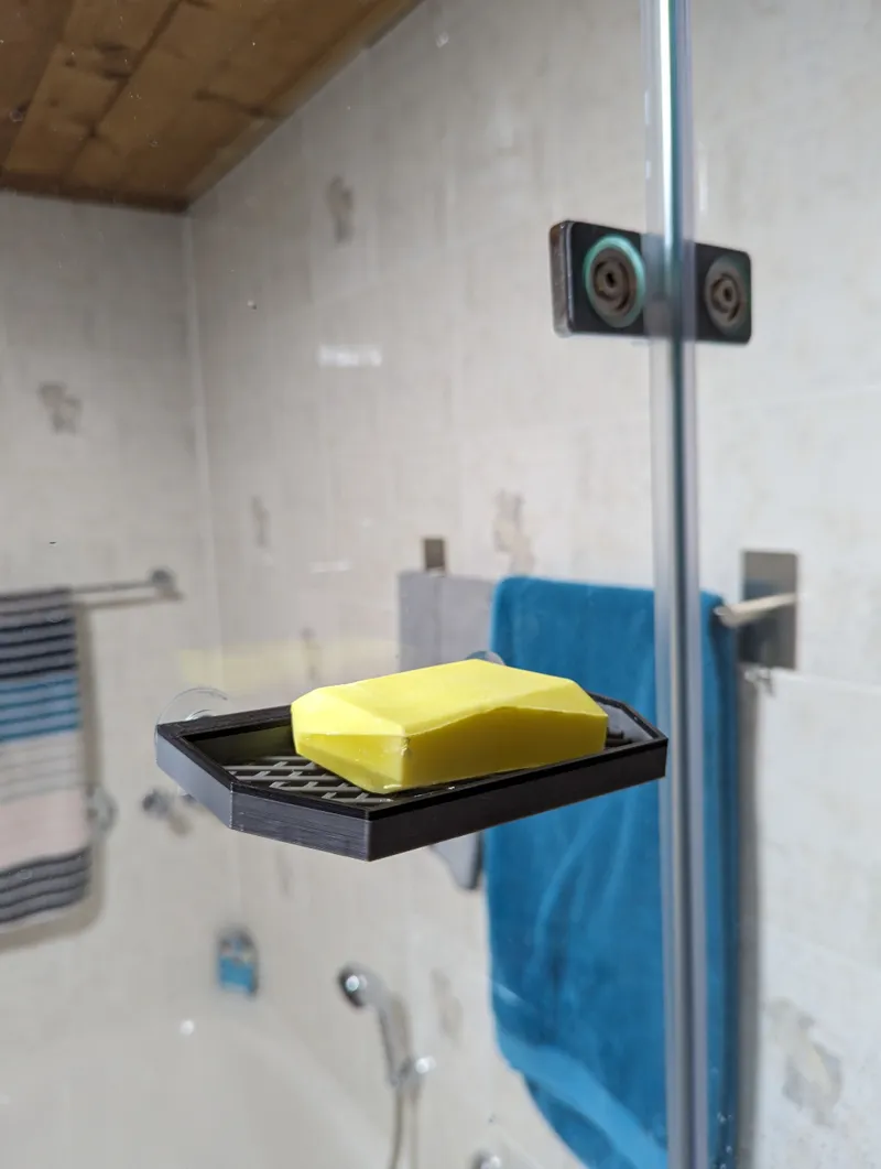 Soap Holder with Suction Cups