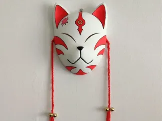 masque demon slayer vierge : style makomo