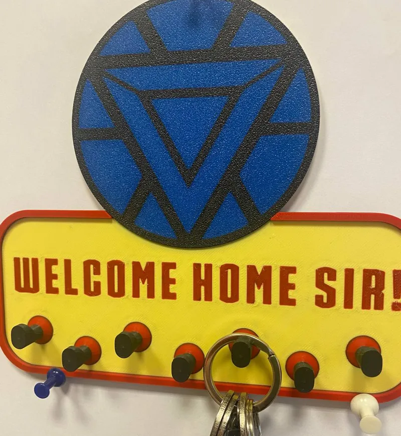 Iron Man Key Holder - Welcome home, Sir!