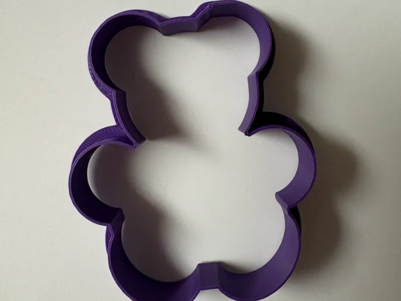 Gummy Bear Cookie Cutter (outline)