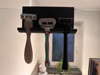 Easy 3 razor / shaver holder