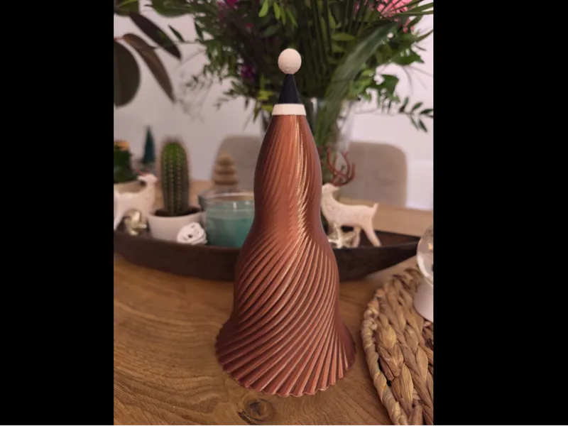 TwistTree – Minimalistischer Spiral-Weihnachtsbaum