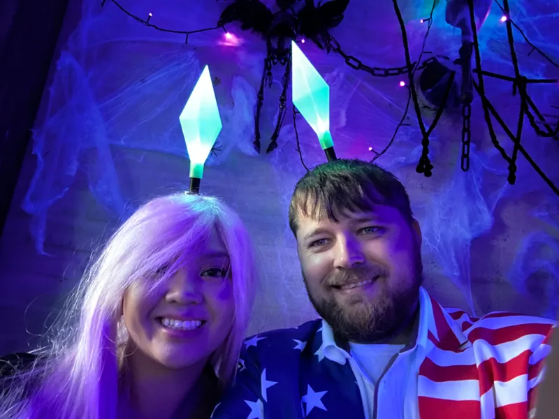 Lightup Sims Plumbob Halloween Costume