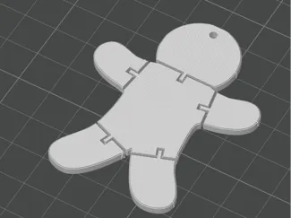 Muñeco  flexy jengibre psp