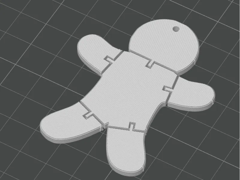 Muñeco  flexy jengibre psp