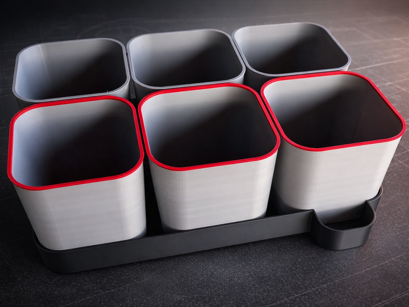 Modular Seed Starter Pot 8×8×8 cm