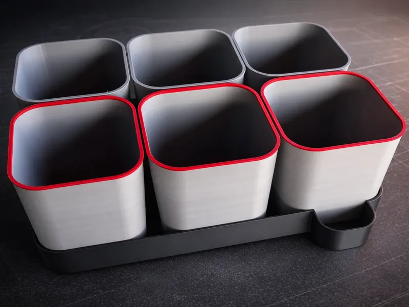Modular Seed Starter Pot 8×8×8 cm