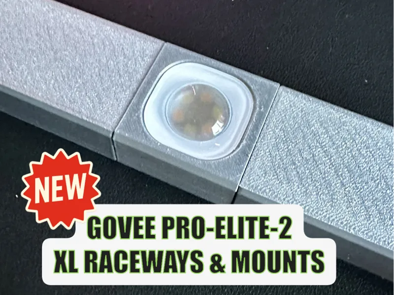 Govee Outdoor 2-Elite-Pro XL Cable Mount & Raceway