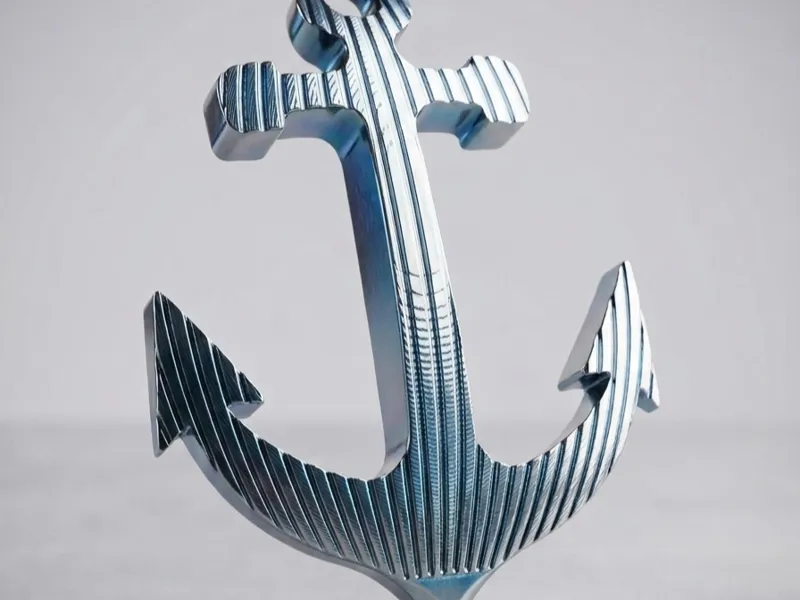 Curved Anchor - Minimalist Decor