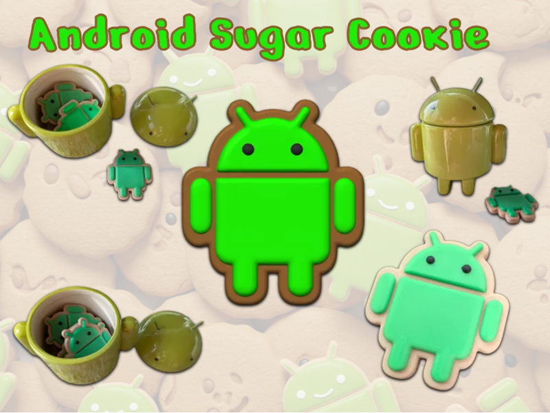 Android Sugar Cookie Model