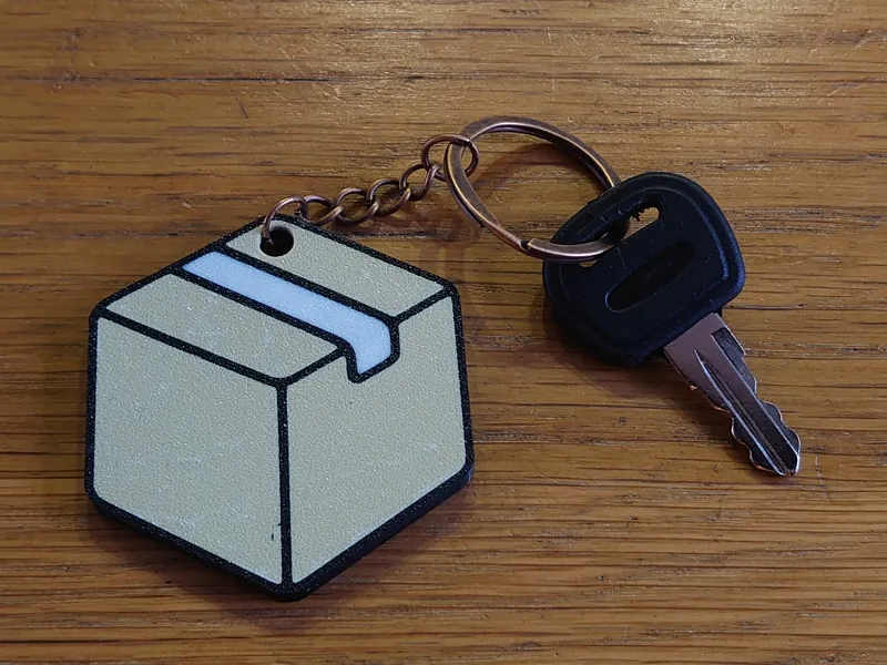 Parcel Keychain