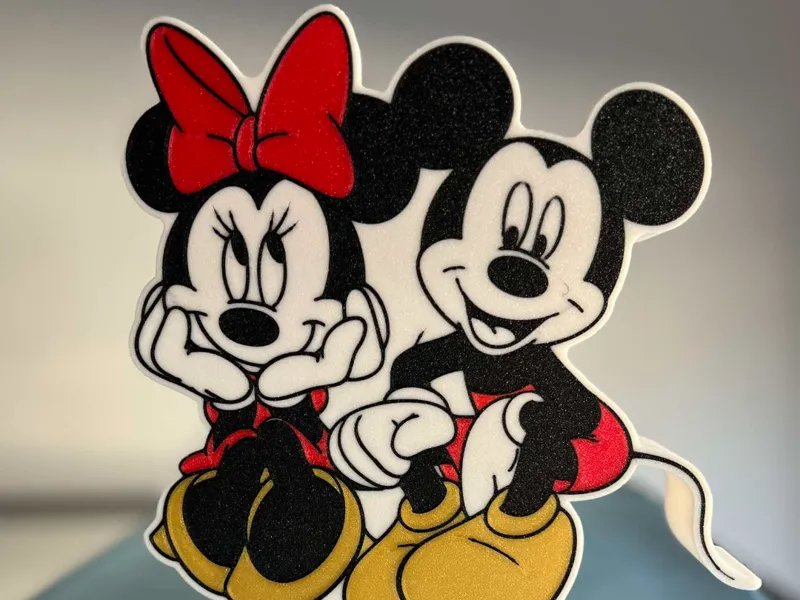 Mickey & Minnie Light Box