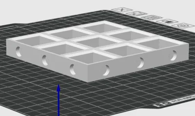 DUNGEON BLOCKS GRID GENERATOR WITH MAGNET SLOTS