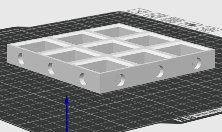 DUNGEON BLOCKS GRID GENERATOR WITH MAGNET SLOTS