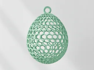 Honeycomb Easteregg Osterei 6eck