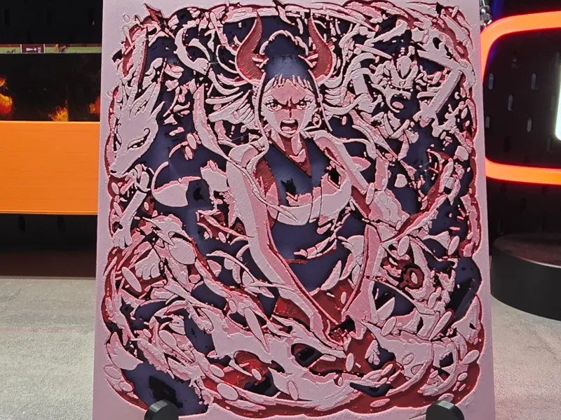 Yamato v2 OnePiece (4 colors filament painting)