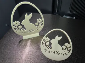 Easter Bunny Egg silhouette