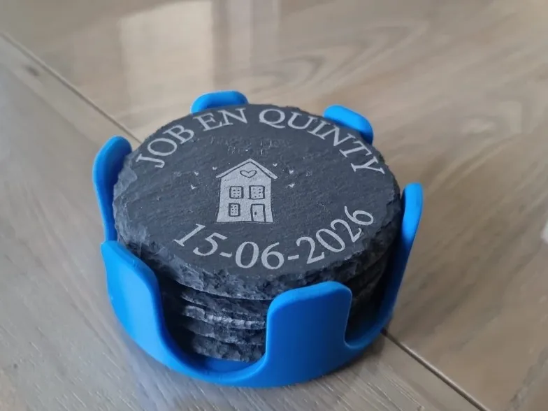 Coaster for round slates 100mm