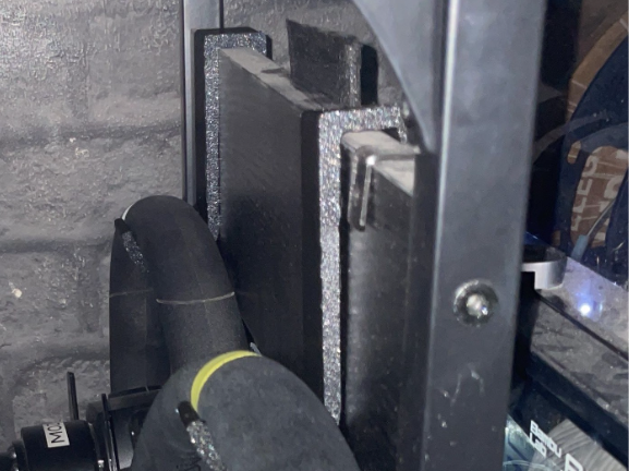 Sim wheel hook