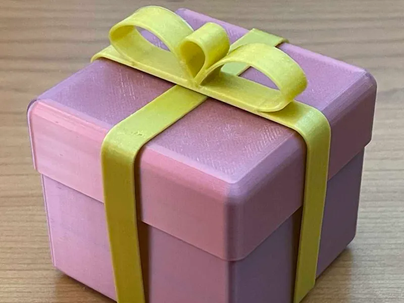 Gift Card Container and Bow