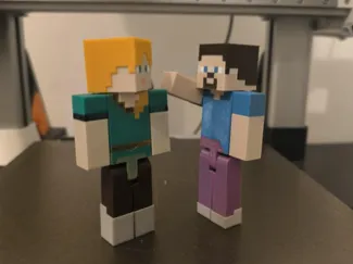 Minecraft Steve model - AMS