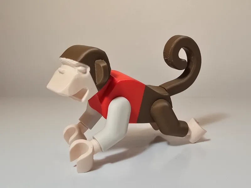 Brick Jack the Monkey 300%