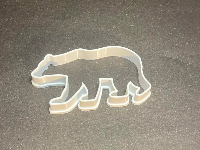 bear shape cookie cutter