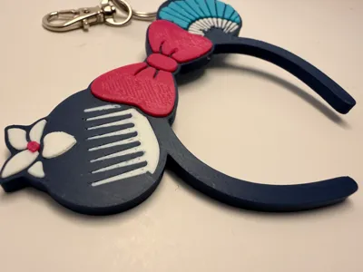 Mulan Ears Disney Backpack hanger