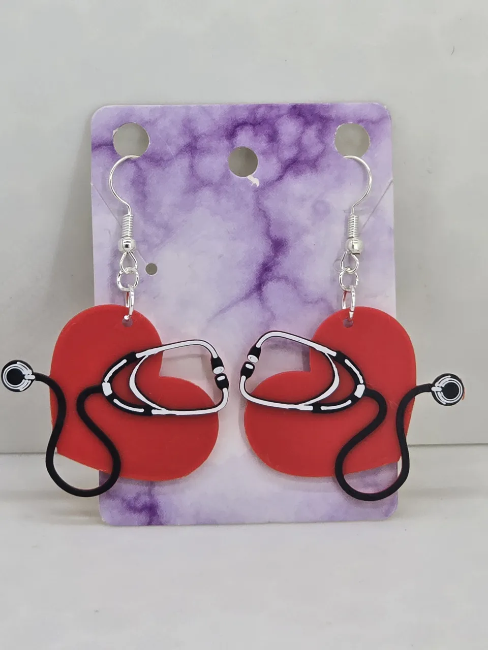 Stethoscope Earrings view 3