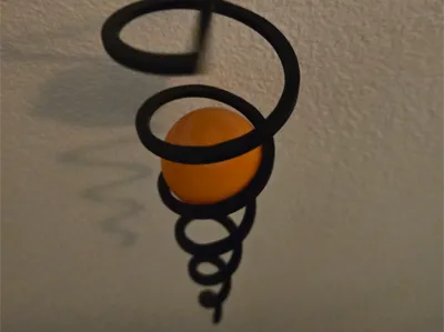Spiral screw and ball