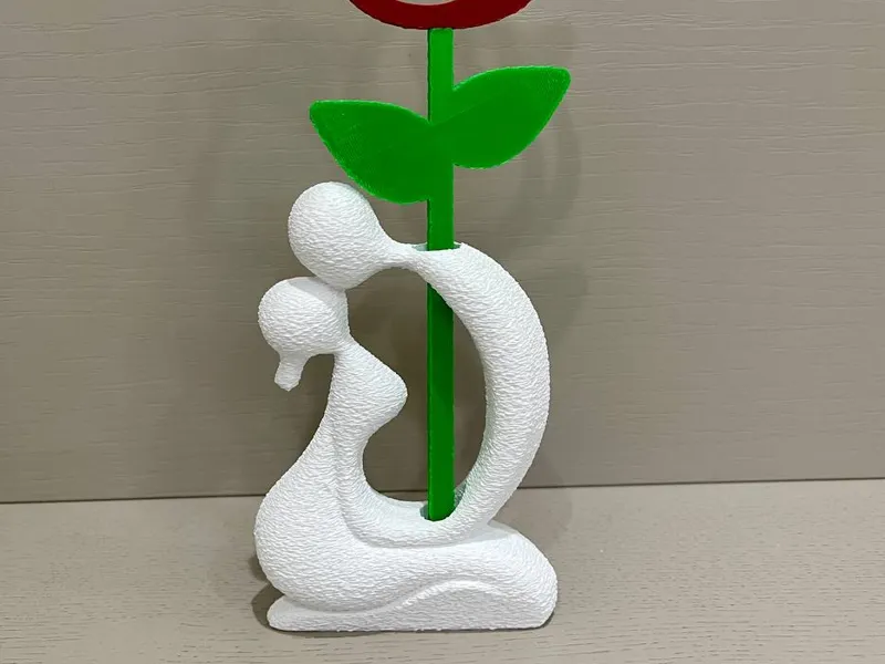 Portafiori con Rosa nome personalizzabile