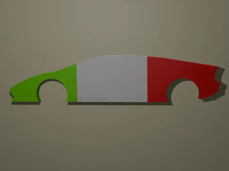 Lamborghini Aventador Car Wall Art
