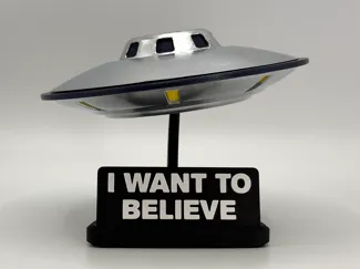 I want to believe in UFOs, UAPs, & Flying Saucers