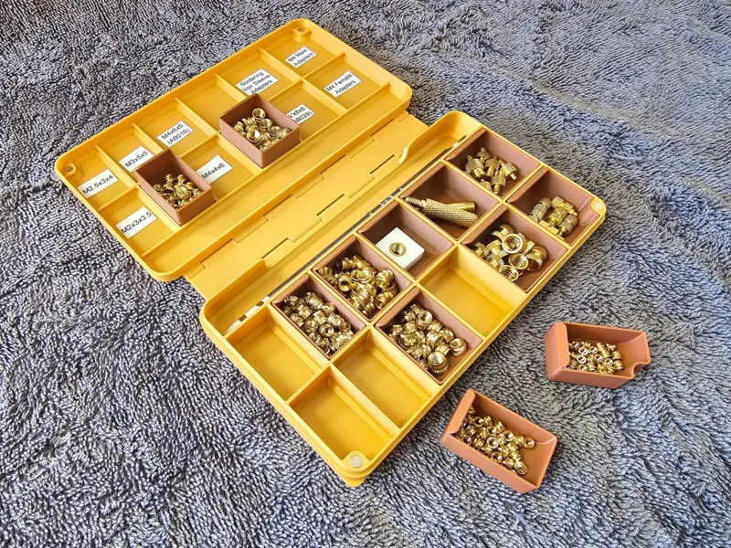 T12 Soldering Iron Tips & Heat Insert Storage Case