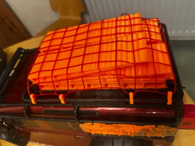 1/10 Scale Cargo Net for TRX4 Defender