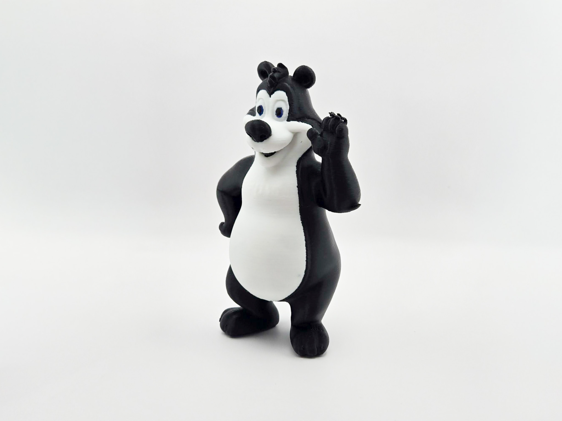 Hamm’s Beer Bear Figurine – Multi-Color Print
