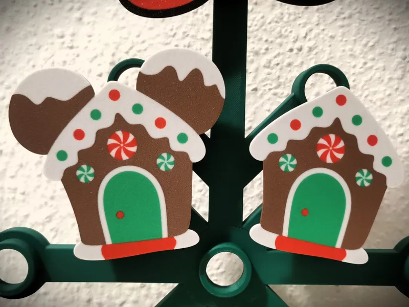 Giant Building Brick Gingerbread Mouse House