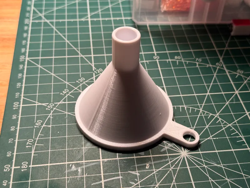 Wide mouth funnel