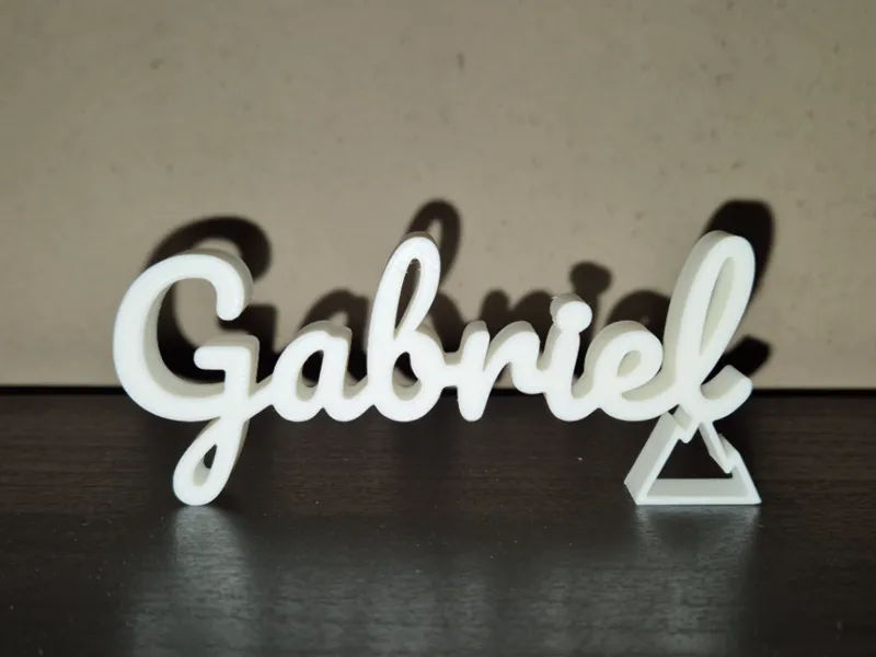 Gabriel Name Sign Display Decor